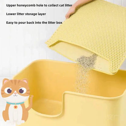 Easy-Clean Pet Litter Mat